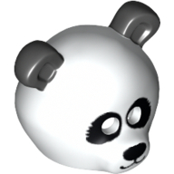 Lego maska pandy, bílá (6056473)